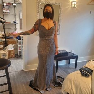 Beautiful Silver Gown